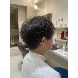 ふんわりパーマ