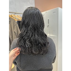 【能田　花音】スタイリング剤付けるだけの簡単ウェーブ