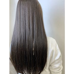 艶ストレートアッシュ