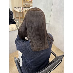 【小川　結女花】圧倒的ツヤ感☆水素カラー