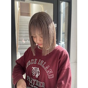 【住野　桃香】シナモンベージュ　ブリーチあり