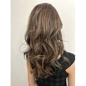 大人可愛い20代30代/ハイライト/ジンジャーベージュ