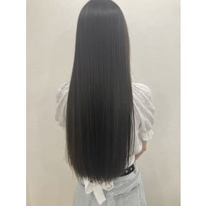 髪質改善 ストレート × 艶髪カラー☆
