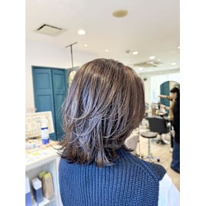 レイヤー×ベージュ