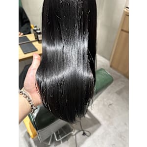 髪質改善20代30代40代前髪あり前髪なし縮毛矯正ロング