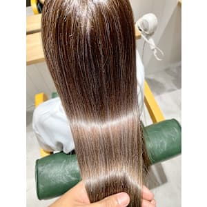 髪質改善20代30代40代前髪あり前髪なし縮毛矯正ロング