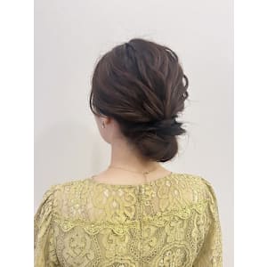 ｜結婚式お呼ばれヘアセット｜