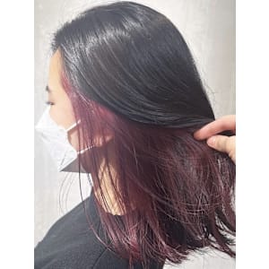 ｜イヤリングカラー×カシスラベンダー｜