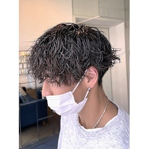 【W_SALON 河原町】やりすぎないメンズパーマ/マッシュ