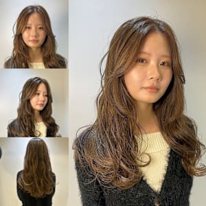 可愛さが増す髪質改善艶カラー【横浜／桜木町】