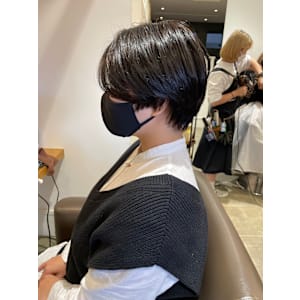 ショートヘア/ショートカット/グラボブショート/越谷