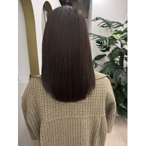  『ROW町田』ダークトーン艶髪