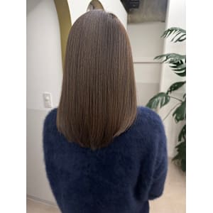  『ROW町田』美髪艶ブラウンカラー