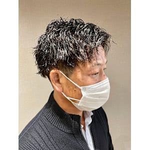 メンズパーマ/ツイストスパイラルパーマ/ツイストパーマ