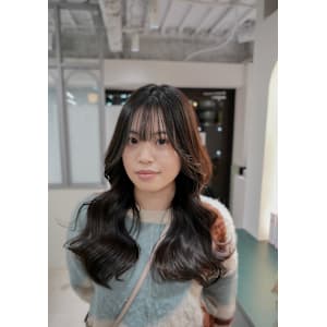 韓国巻き/くびれヘアー