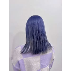 ｜ブリーチ2回～ラベンダーブルー｜