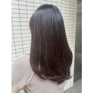 ワンカールパーマ/デジタルパーマ/毛先パーマ/朝楽ヘアカット