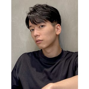 【吉田智哉】メンズパーマ、ニュアンスパーマ、ダークアッシュ