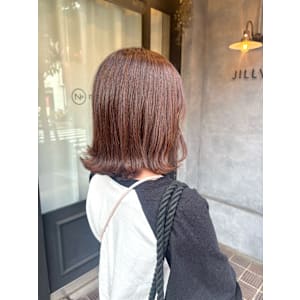 髪質改善/縮毛矯正/酸性ストレート/切りっぱなし/外ハネ