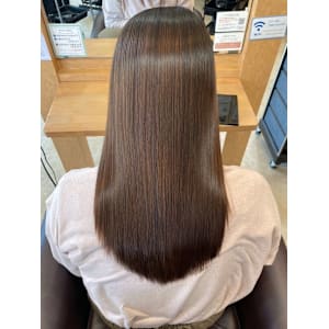 【MICHI 富田店　古作 蓮】髪質改善ストレート　ロング