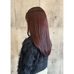 ピンクブラウン/髪質改善トリートメント