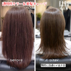 髪質改善と「白髪染めを使わない」白髪ぼかし