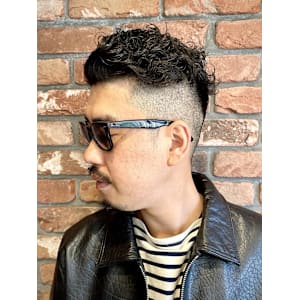 【大村指名】メンズカット/オールバック/メンズパーマ