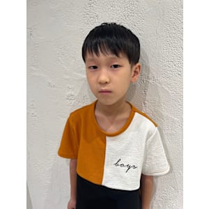 【キッズカット】男の子ショートヘア