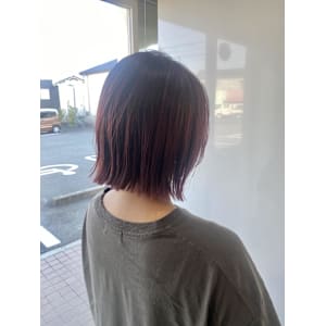 切りっぱなしボブ