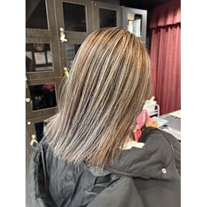 コントラストハイライト/ベージュハイライト/錦糸町北口