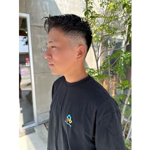 メンズ/ベリーショート/フェード/20代30代40代