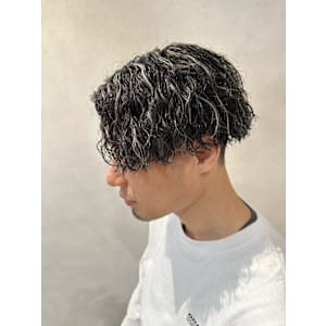 ツイストスパイラル＋メンズハイライト