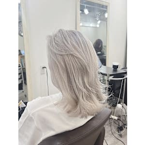 ｜ブリーチ3~4回ベース ホワイトシルバー｜