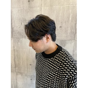 バッサリカット×フェザーパーマ