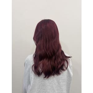 ｜ブリーチ１回 カシスレッド｜