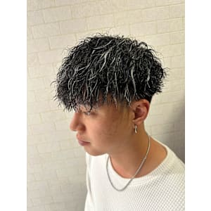 ツイストスパイラル＋メンズハイライト