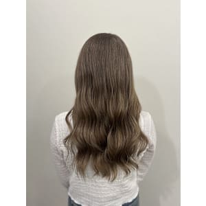｜ブリーチ1~2回 ミルクティーカラー｜