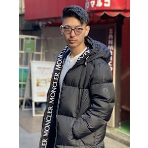 ショートレイヤーかき上げパーマトランクスヘア