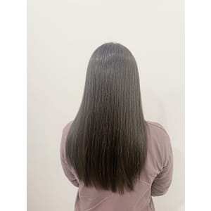 髪質改善サイエンスアクア × 透明感カラー