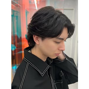 ニュアンスフェザーパーマ - メンズサロンPORT浦和 ツイストスパイラル/波巻き/ブリーチ【メンズサロン ポート ウラワ】掲載中