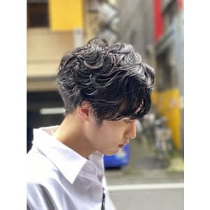 アンニュイマッシュパーマ