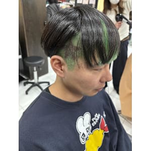 刈り上げカラー/デザインカラー/錦糸町北口