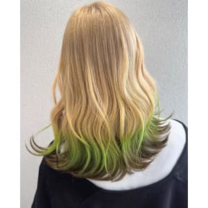 エンドカラー_ダブルエンドカラー_エンドカラーグリーン