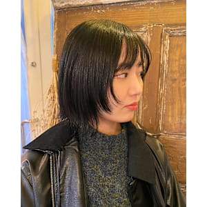 外ハネボブ×顔まわりレイヤー