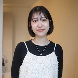 【赤津美奈】大人ボブ　シースルーバング