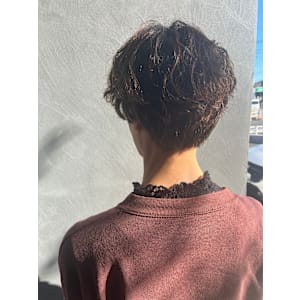 スパイラルパーマ