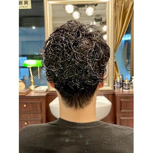 【30代 男性】ロンドンカールウルフ（大宮/バーバー）