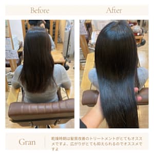 お客様髪質改善データ1588（冬の乾燥ケア）