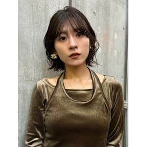 【 ゆるボブ × マロンブラウン 】浅野美紀