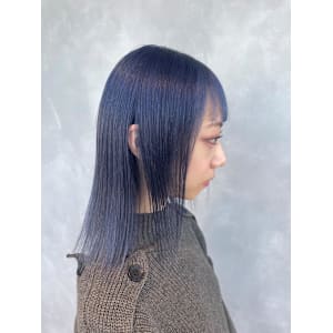 ディープブルー/ブルー/青/ダブルカラー